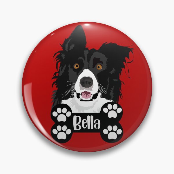 Item preview, Herding Dog Bella paw prints designed and sold by Willyboy16.