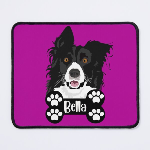 Item preview, Herding Dog Bella paw prints designed and sold by Willyboy16.
