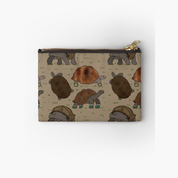 Item preview, Giant Galapagos Tortoise - Green and Brown Reptile Illustration Pattern designed and sold by TheRainbowRoom.