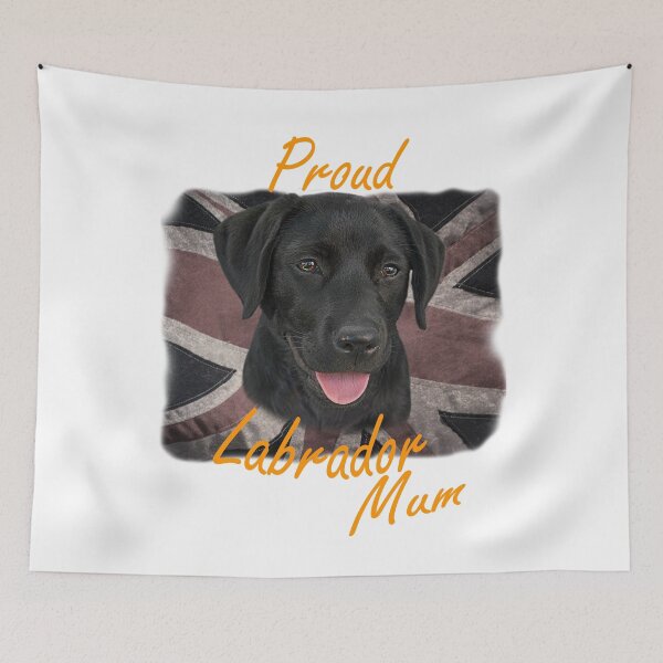 Item preview, Proud Labrador Mum - British Flag   designed and sold by SadSacDesigns.