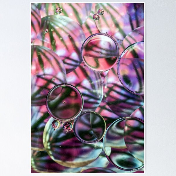 Item preview, Colourful Raindrop Bubbles designed and sold by Papermouse.