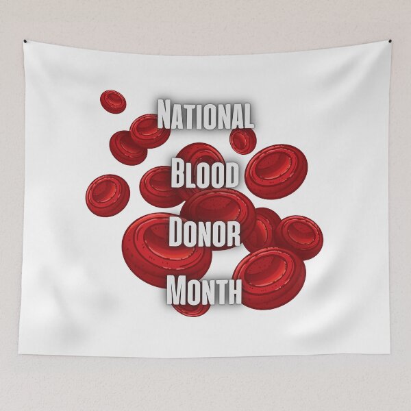 Item preview, Blood Donor Month designed and sold by Portishop.