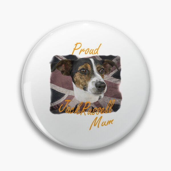 Item preview, Proud Jack Russell Mum - British Flag   designed and sold by SadSacDesigns.