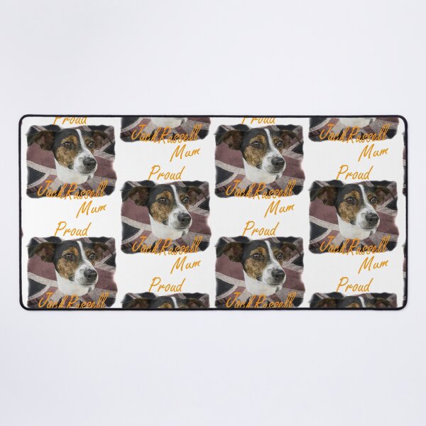 Item preview, Proud Jack Russell Mum - British Flag   designed and sold by SadSacDesigns.