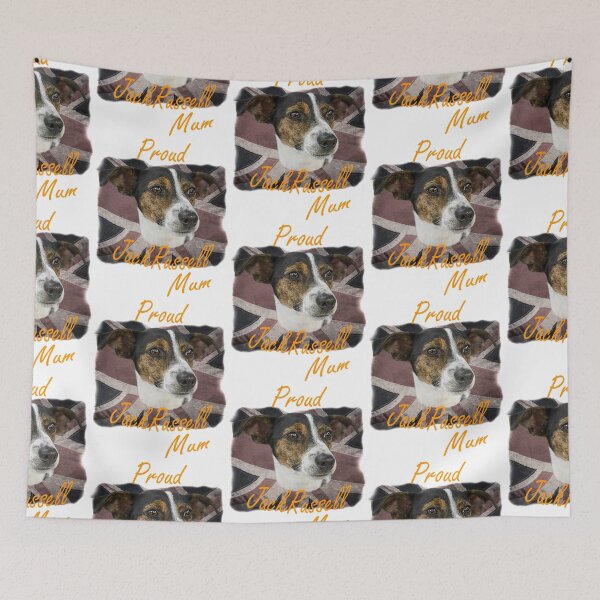 Item preview, Proud Jack Russell Mum - British Flag   designed and sold by SadSacDesigns.