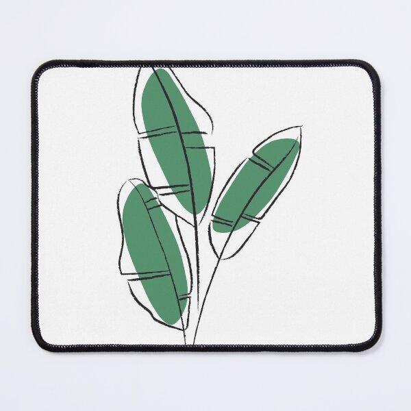Item preview, Minimalstyle leaf print designed and sold by MidnightArts1.