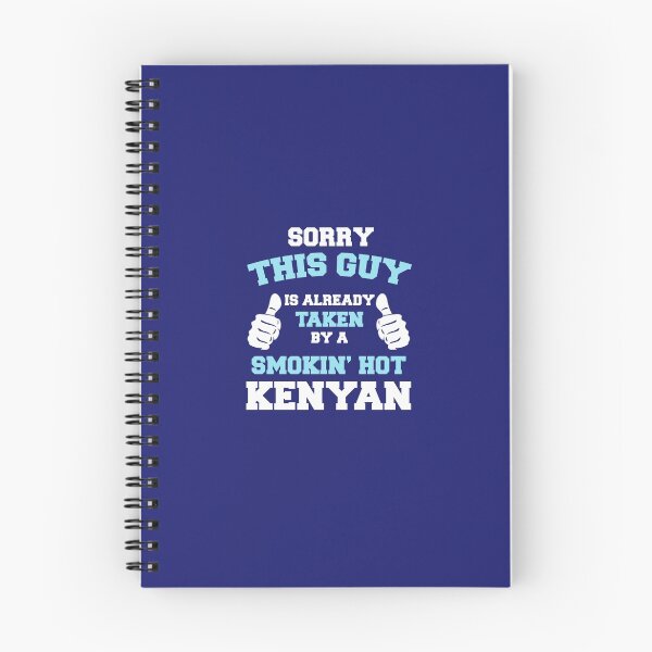 Item preview, This Guy Is Taken By A Smokin Hot Kenyan designed and sold by AlwaysAwesome.