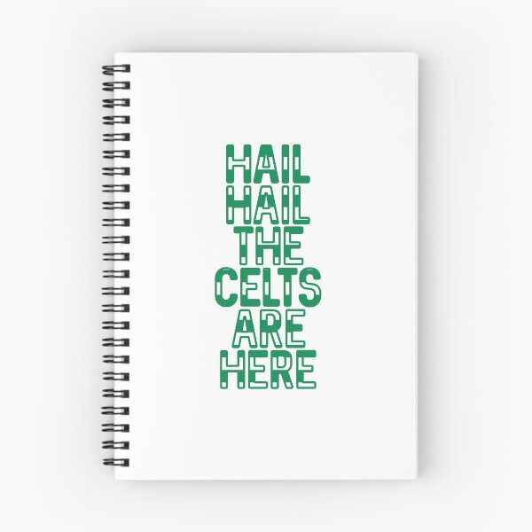 Item preview, Hail Hail The Celts Are Here, Glasgow Celtic Football Club Green and White Striped Text Design designed and sold by MacPean.