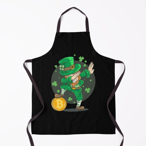 Item preview, Funny St. Patricks Day Dabbing Leprechaun Bitcoin designed and sold by Shirt-Kaiser.