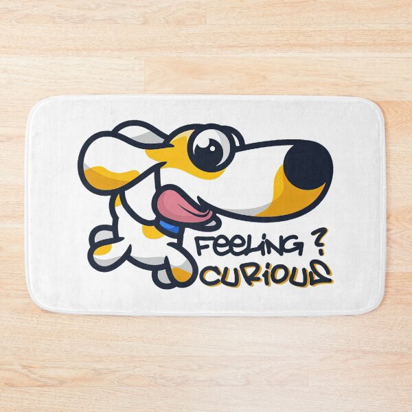Item preview, Im Feeling Curious,Crazy Dog designed and sold by graphic-genie.