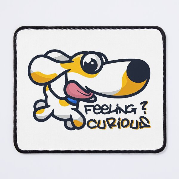 Item preview, Im Feeling Curious,Crazy Dog designed and sold by graphic-genie.