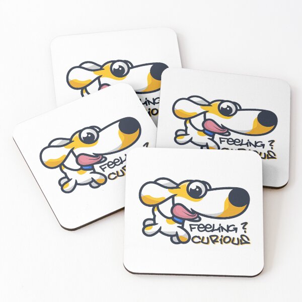 Item preview, Im Feeling Curious,Crazy Dog designed and sold by graphic-genie.