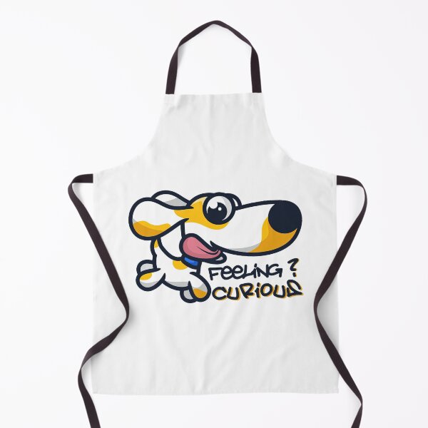 Item preview, Im Feeling Curious,Crazy Dog designed and sold by graphic-genie.