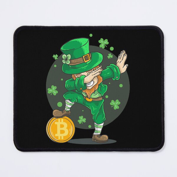 Item preview, Funny St. Patricks Day Dabbing Leprechaun Bitcoin designed and sold by Shirt-Kaiser.