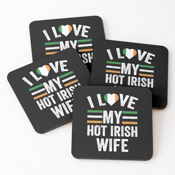 Item preview, I Love My Hot Irish Wife designed and sold by AMINE  ★★★★★.