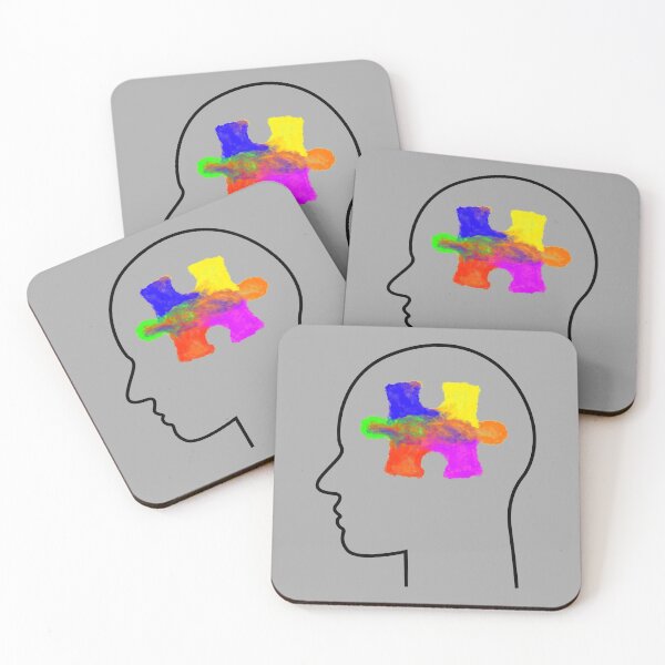 Item preview, Autism puzzle drawing designed and sold by Blondiabshop.