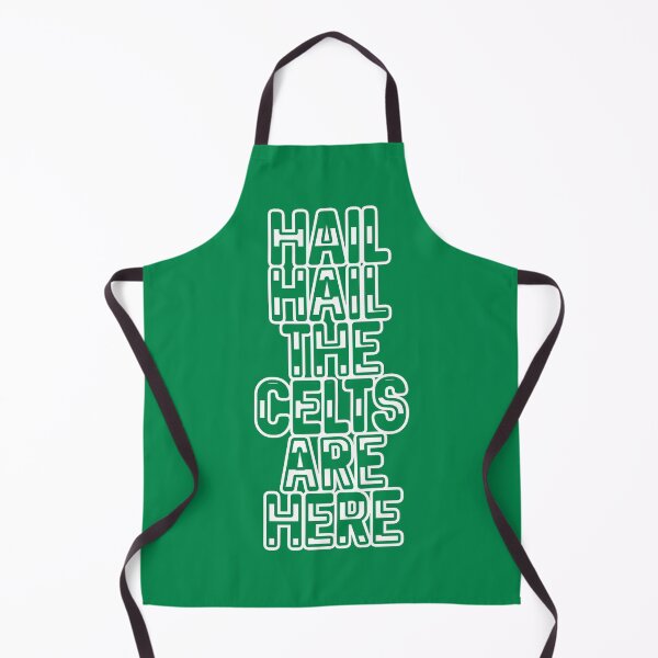 Item preview, Hail Hail The Celts Are Here, Glasgow Celtic Football Club Green and White Striped Text Design designed and sold by MacPean.