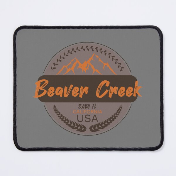 Item preview, Beaver Creek Colorado, Snowboard Hiking Climbing Biking, 8080 ft, Brown Orange designed and sold by KittySSmith.