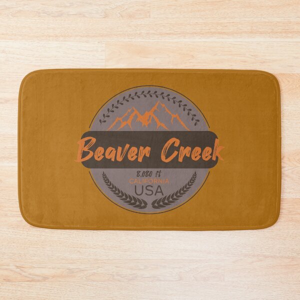 Item preview, Beaver Creek Colorado, Snowboard Hiking Climbing Biking, 8080 ft, Brown Orange  designed and sold by KittySSmith.