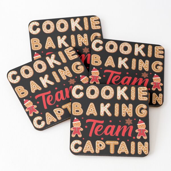 Item preview, Cookie Baking Team Captain Christmas Gingerbread designed and sold by Tig3rE.