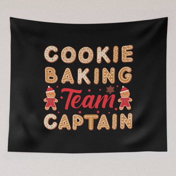 Item preview, Cookie Baking Team Captain Christmas Gingerbread designed and sold by Tig3rE.