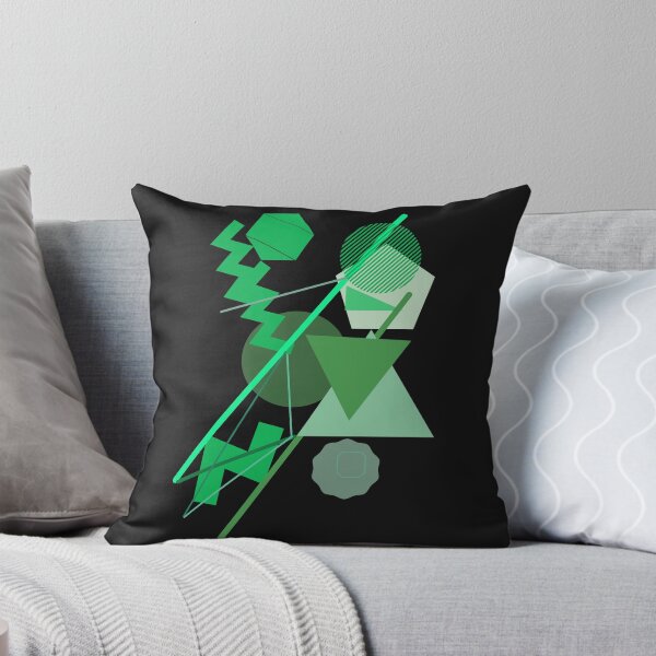 Item preview, Shade of Green Geometric Abstract Art designed and sold by marvacousins246.