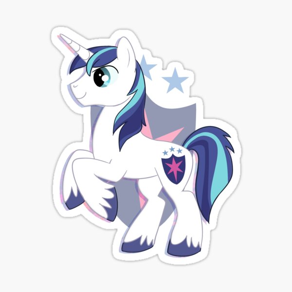 Shining Armor Vignette Sticker