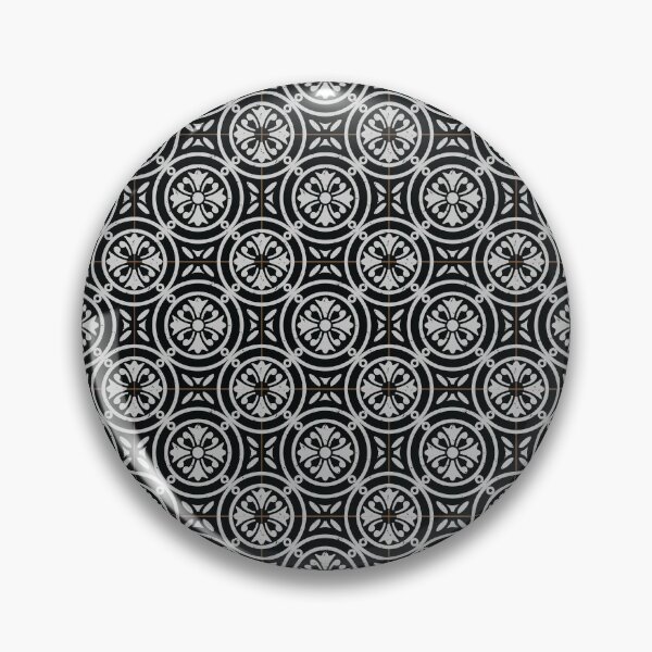 Item preview, Vintage black and white tiles 6 designed and sold by arkantus.