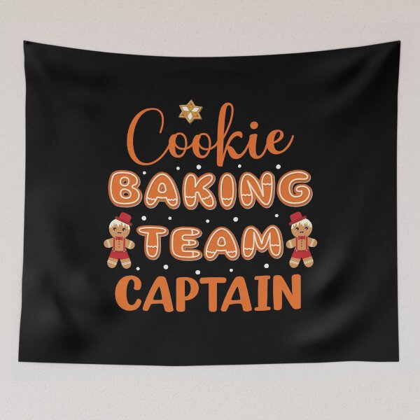 Item preview, Cookie Baking Team Captain Christmas Gingerbread designed and sold by Tig3rE.