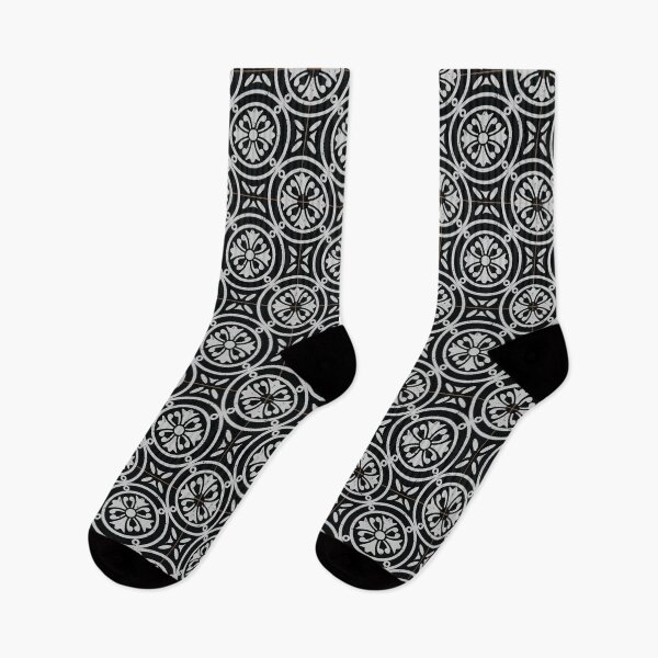 Item preview, Vintage black and white tiles 6 designed and sold by arkantus.
