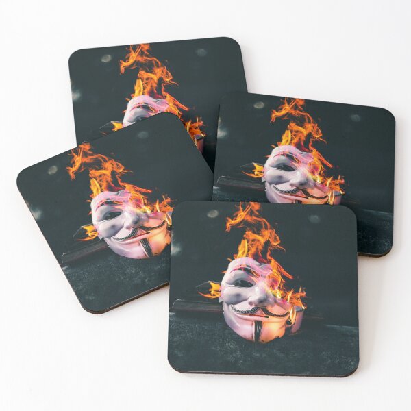 Item preview, Vendetta Fire Mask designed and sold by Papermouse.