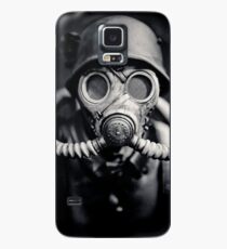 WWII German Solider in a Gas Mask Case/Skin for Samsung Galaxy