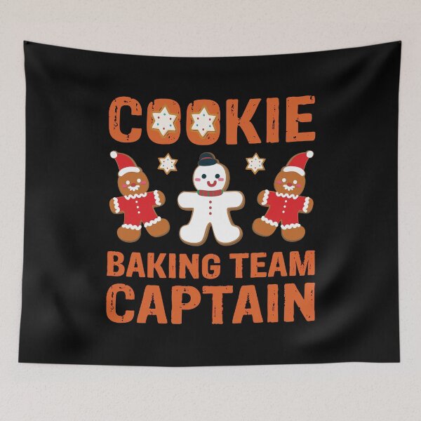 Item preview, Cookie Baking Team Captain Christmas Gingerbread designed and sold by Tig3rE.