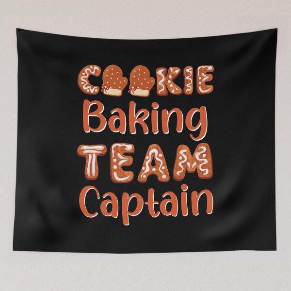 Item preview, Cookie Baking Team Captain Christmas Gingerbread designed and sold by Tig3rE.