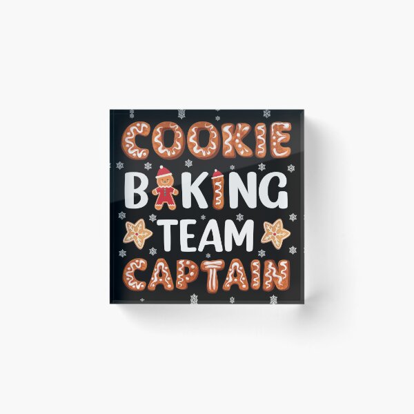 Item preview, Cookie Baking Team Captain Christmas Gingerbread designed and sold by Tig3rE.