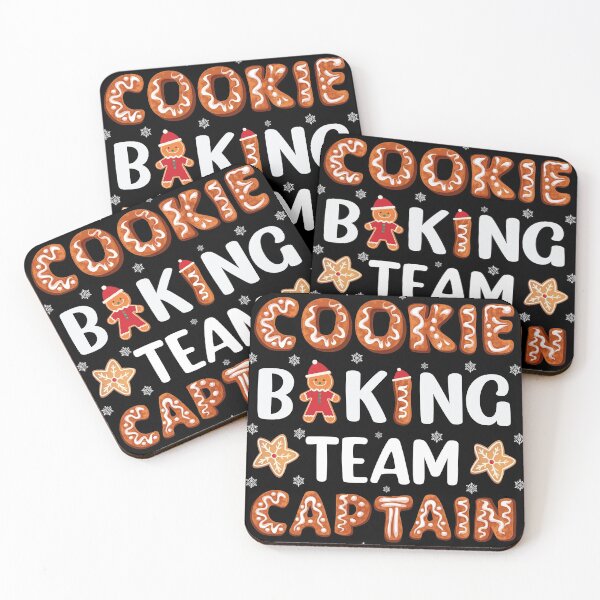 Item preview, Cookie Baking Team Captain Christmas Gingerbread designed and sold by Tig3rE.
