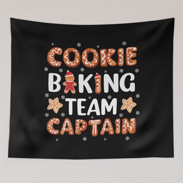 Item preview, Cookie Baking Team Captain Christmas Gingerbread designed and sold by Tig3rE.