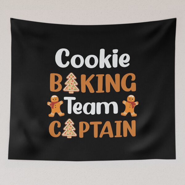 Item preview, Cookie Baking Team Captain Christmas Gingerbread designed and sold by Tig3rE.