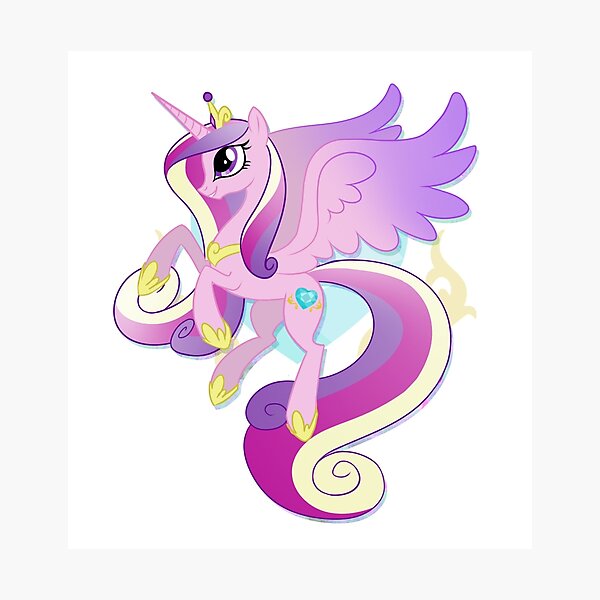Princess Cadence Vignette Photographic Print