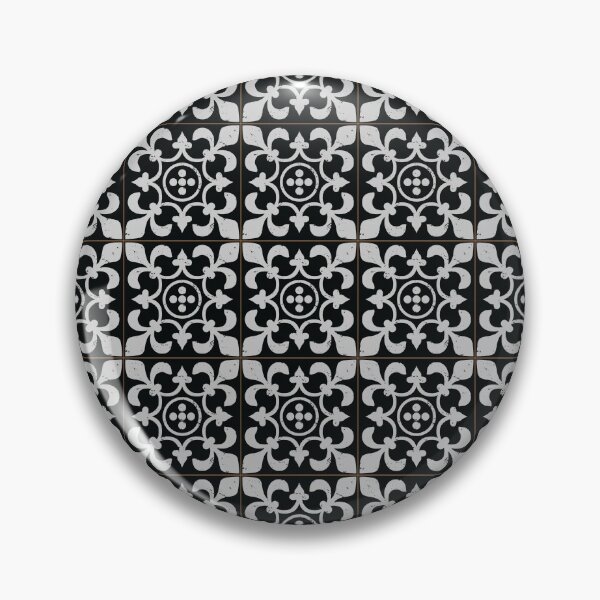 Item preview, Vintage black and white tiles 7 designed and sold by arkantus.
