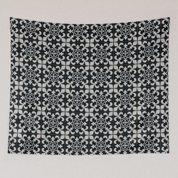 Item preview, Vintage black and white tiles 7 designed and sold by arkantus.