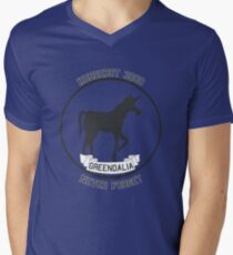 Horsebot 3000 Never Forget Men's V-Neck T-Shirt