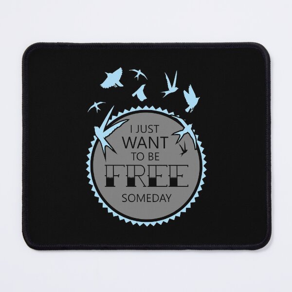 Item preview, I Just Want To Be Free Someday designed and sold by Binod Kashyap.