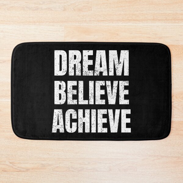 Item preview, DREAM BELIEVE ACHIEVE distressed designed and sold by KingsManKind.
