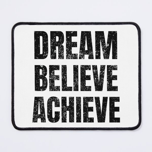 Item preview, DREAM BELIEVE ACHIEVE distressed 2 designed and sold by KingsManKind.