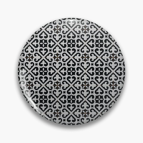 Item preview, Vintage black and white tiles 8 designed and sold by arkantus.