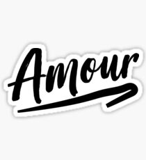 Amour Sticker