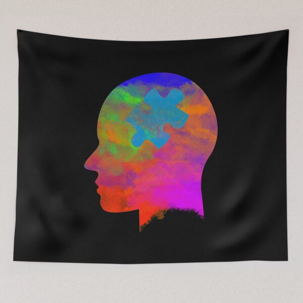 Item preview, Autism painting designed and sold by Blondiabshop.