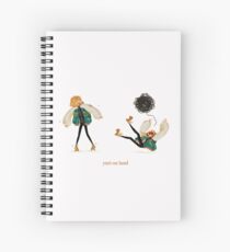 Cuaderno de espiral yuri en tierra