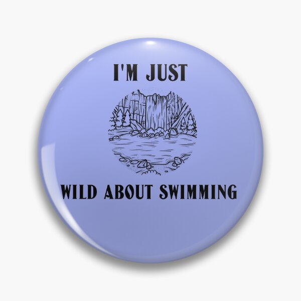 Artikelvorschau, Ich bin einfach nur wild ums Schwimmen - Wild Swimming Tees entworfen und verkauft von WildSwimming.